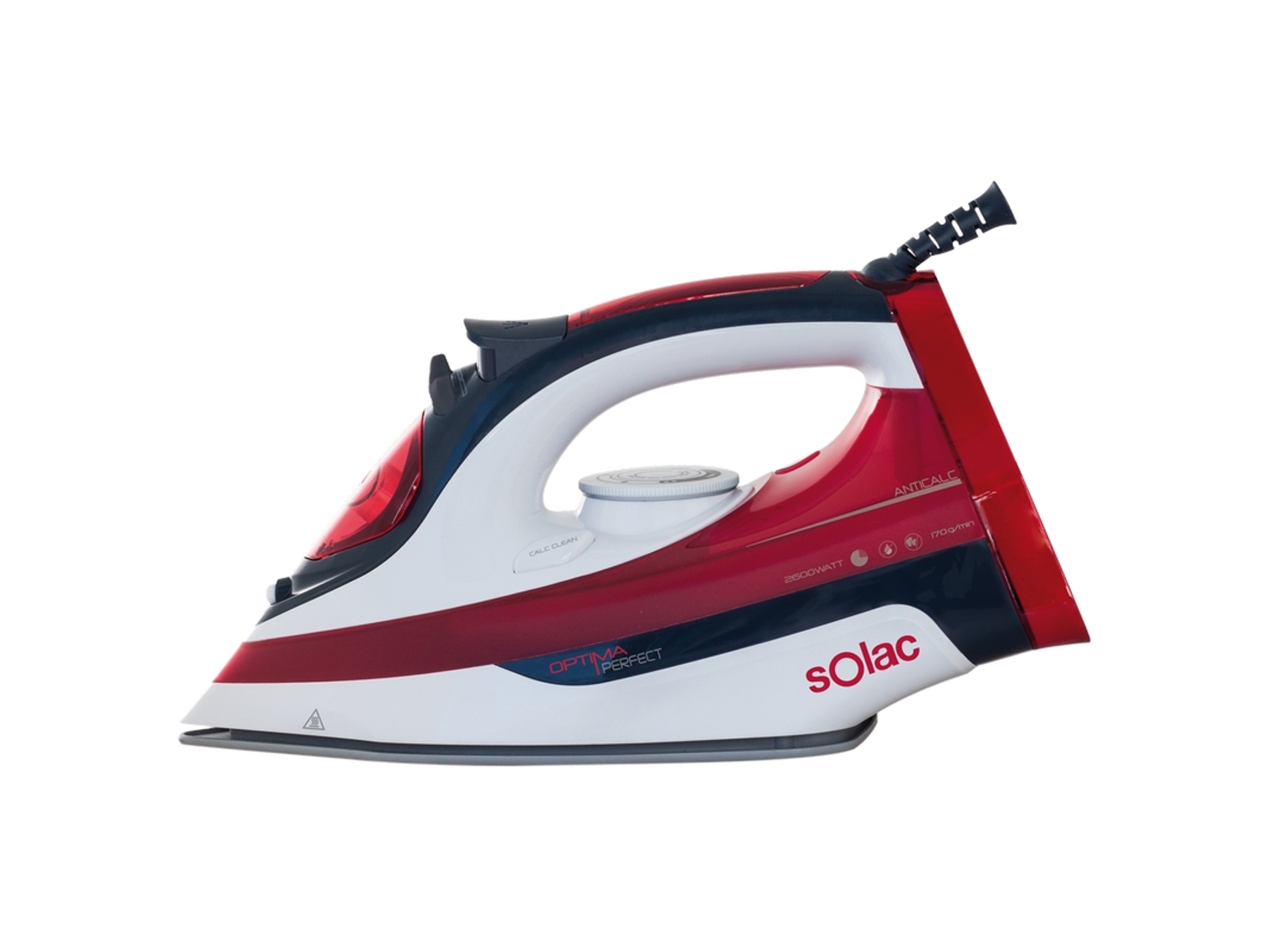 Plancha de Vapor SOLAC PV2014  (Caja Abierta - Chorro Vapor: 170 g/min - Suela: Cerámica)