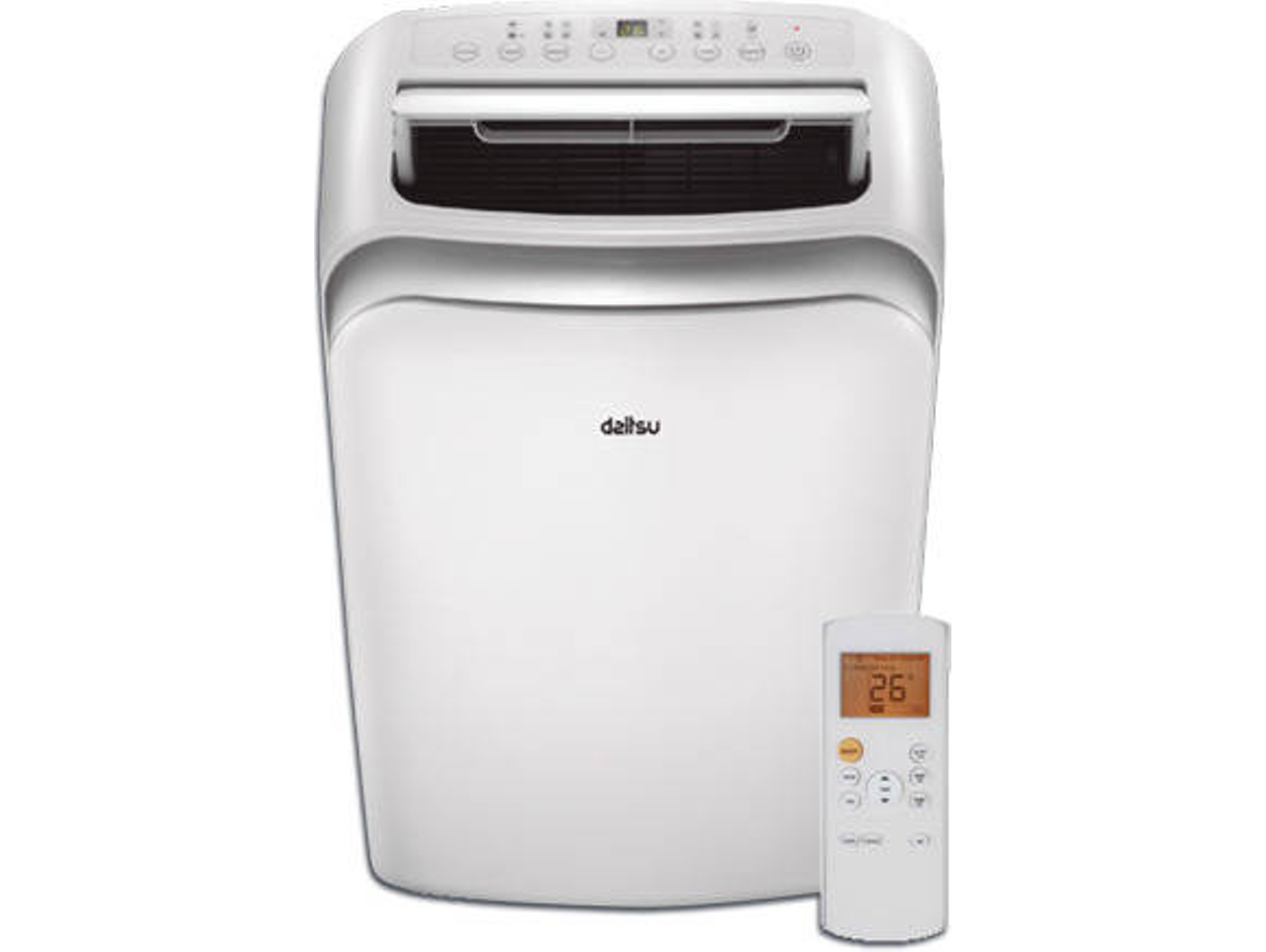 Aire Acondicionado Portátil DAITSU APD-12CRV2 (Caja Abierta - 24 m² - 3000 Frig/h - Blanco)