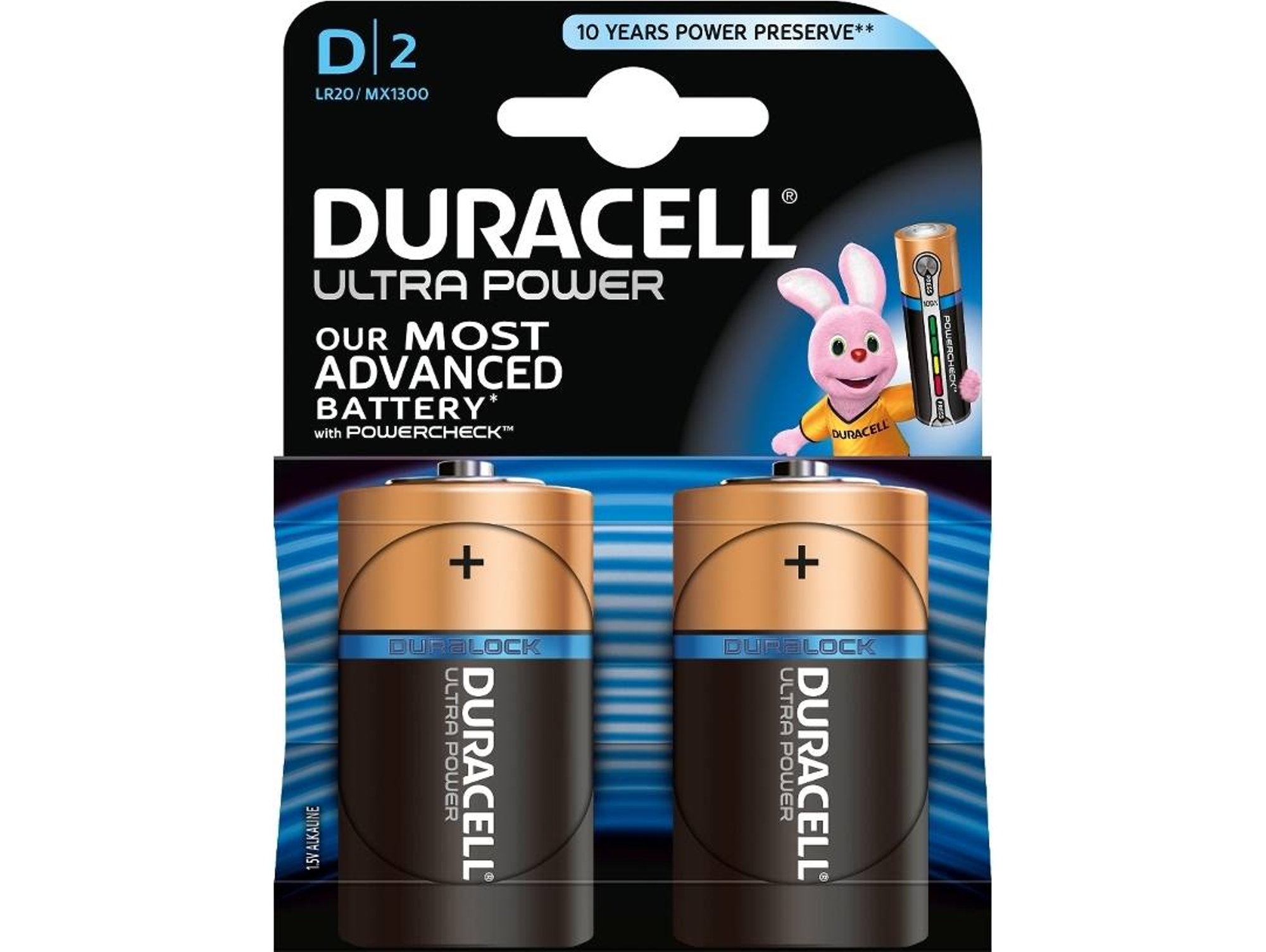 PILHA DURACELL ULTRA D K2