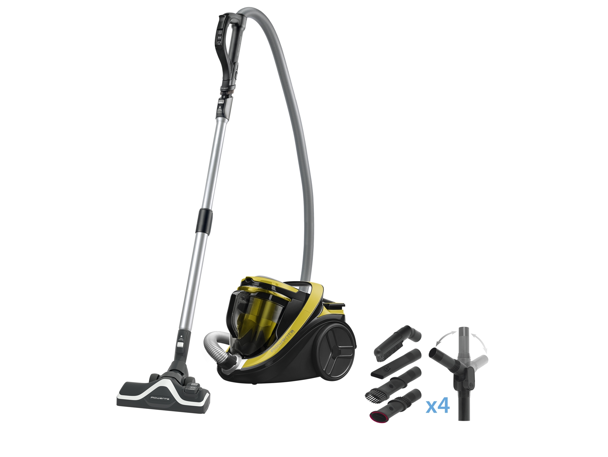 Aspirador sin bolsa ROWENTA RO7634 (A | 67 dB)