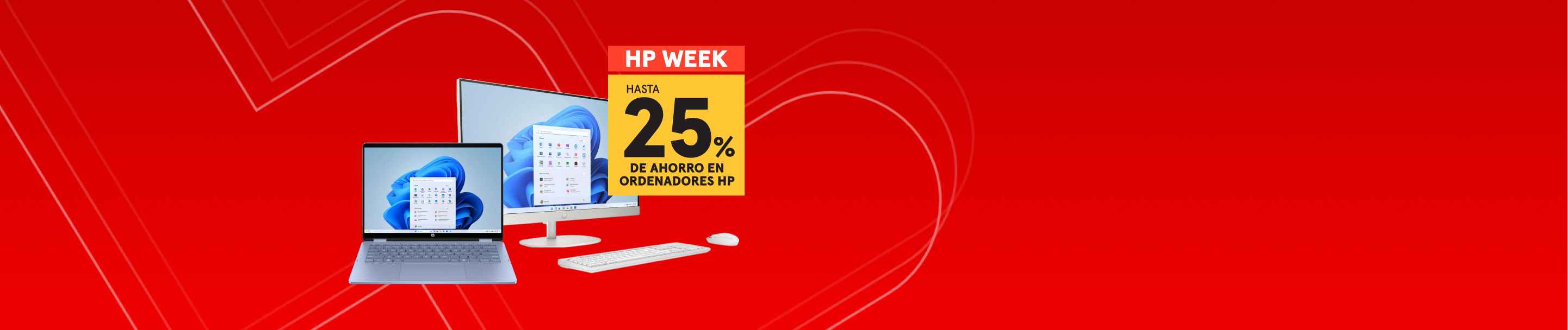 HP WEEK - Hasta 25% de ahorro en portátiles, sobremesas, impresoras y mucho más