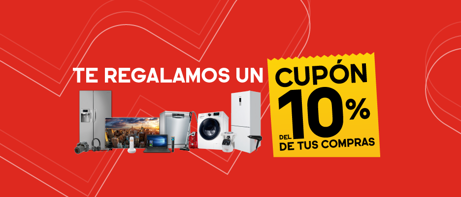 Te regalamos un cupón del 10% en las compras realizadas del 04 al 07 de junio*