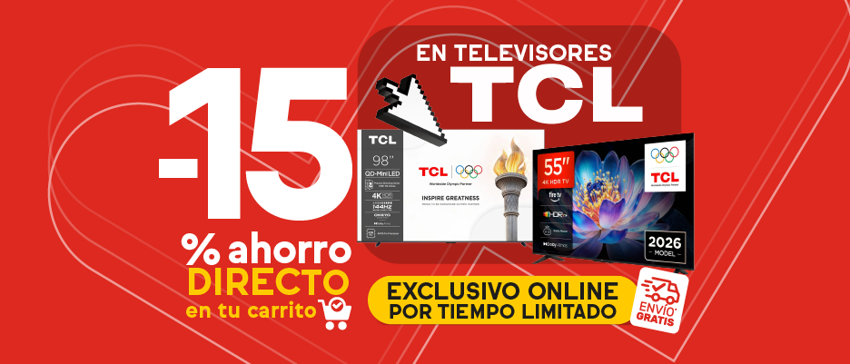 -15% de ahorro directo en carrito en miles de productos