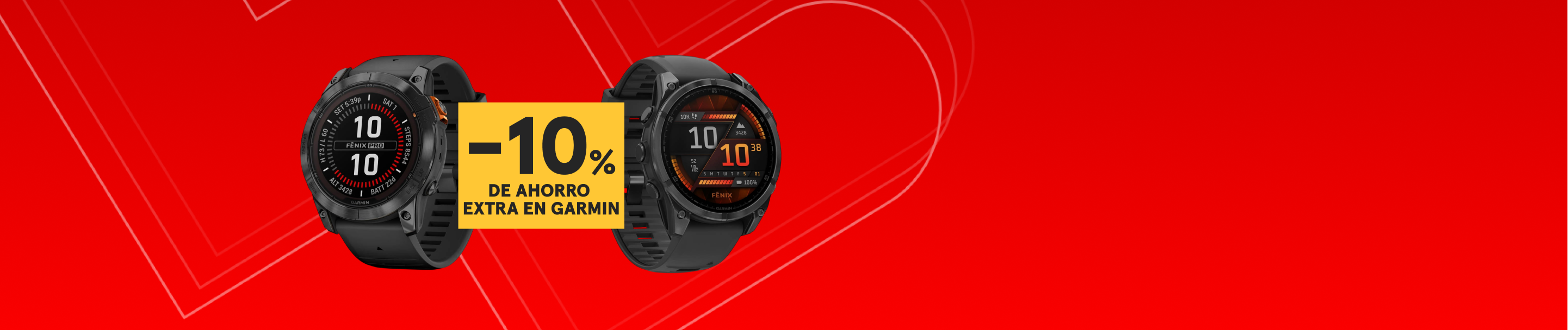 10% de ahorro extra en smartwatches GARMIN