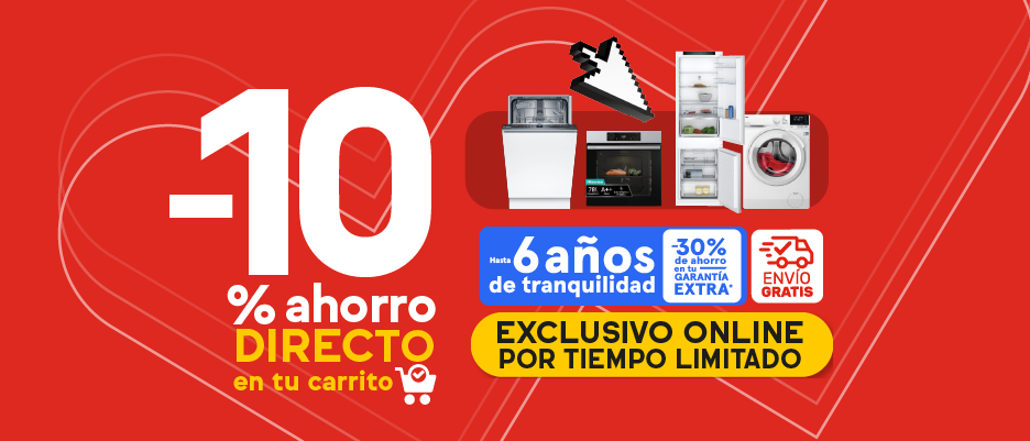 -10% de ahorro directo en carrito en miles de productos