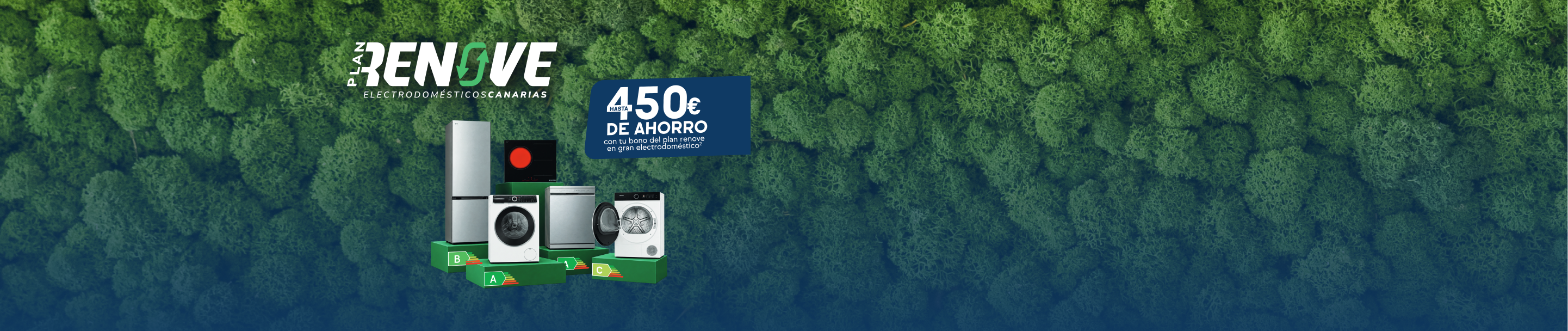 Plan Renove - Renueva tus electrodomésticos y ahorra hasta 450€
