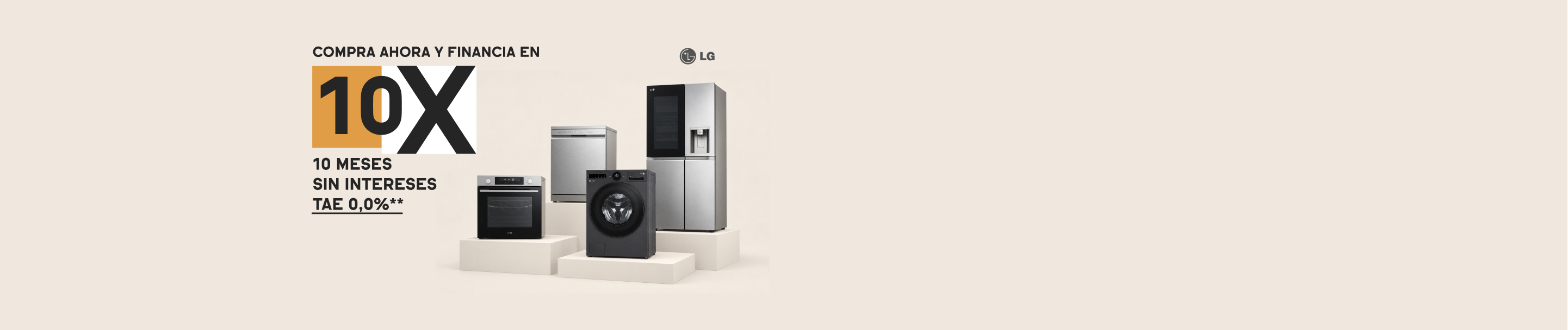 LG Week - Hasta 200€ de ahorro en tu gran electrodoméstico LG