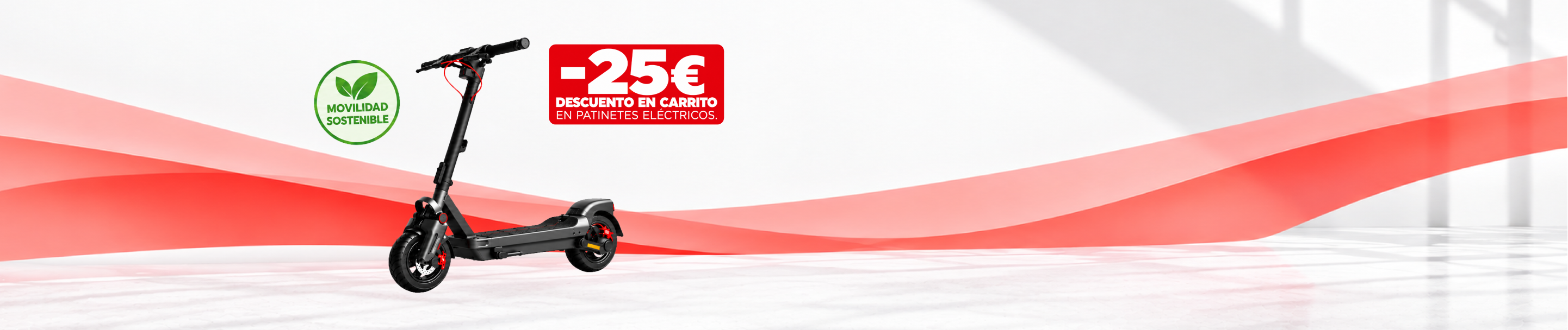 -25€ de ahorro extra en patinetes