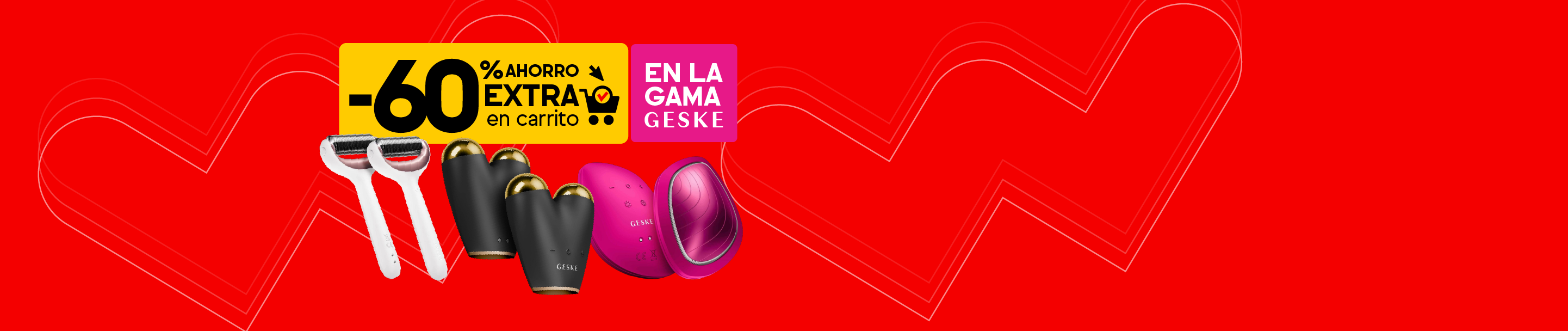 60% de ahorro extra en carrito en tus productos de belleza GESKE
