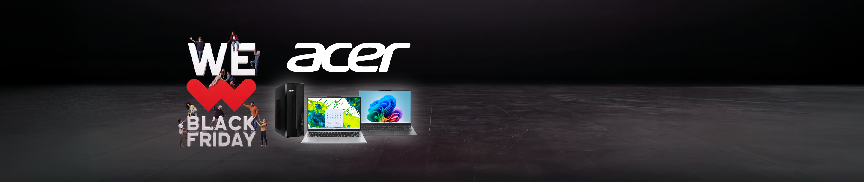 Black Friday en Acer - 20% o más en productos Acer